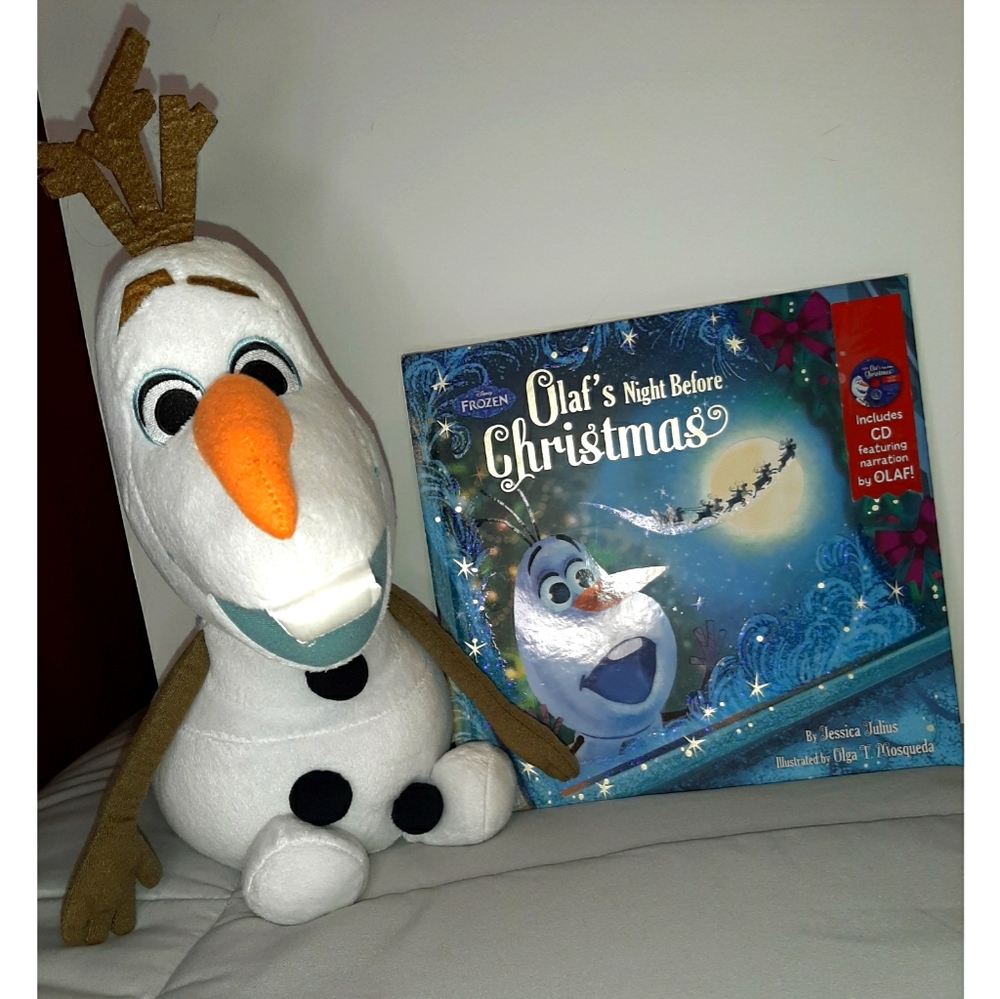 Olaf Plush & Book Bundle